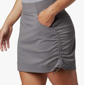 COLUMBIA Women's XL Grey Outdoor Athletic Sport Golf Tennis Sportswear Skirt